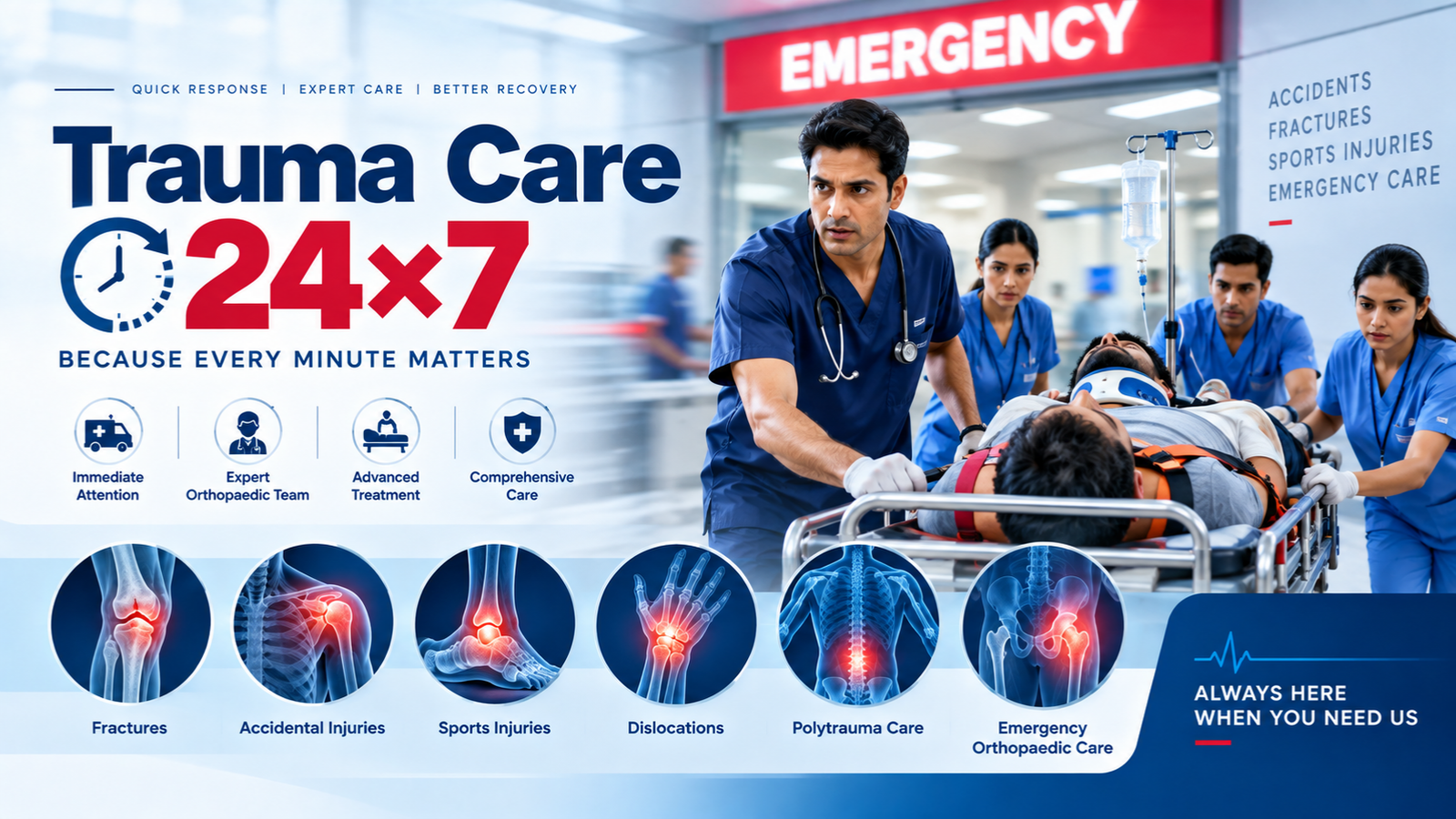 Trauma Care – 24×7